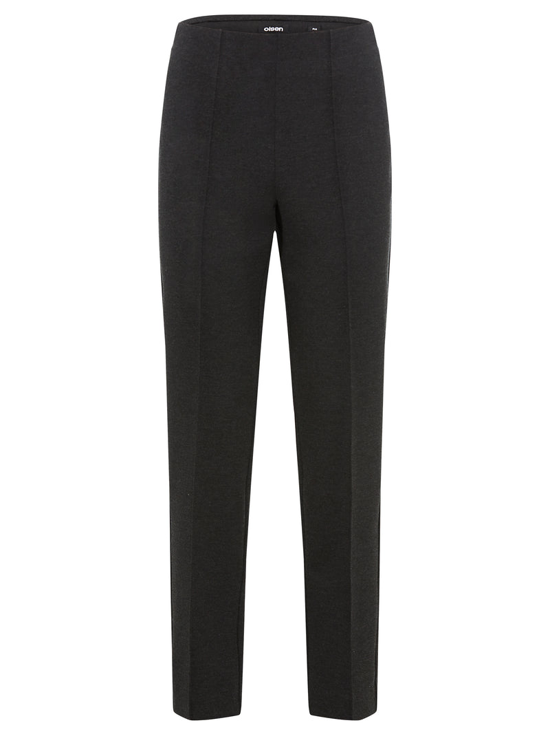 Casual Trousers - Dark Slate Melange