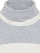 Round Neck Jumper - Misty Grey Melange