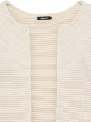 Sleeveless Cardigan - Canvas Beige