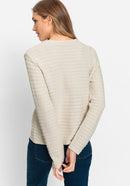 Long Sleeve Cardigan - Canvas Beige