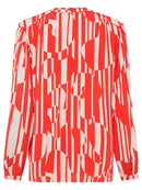 Long Sleeve Blouse - Golden Orange