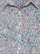 Long Sleeve Blouse - Coronet Blue