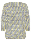 Long Sleeve Print T-Shirt - Sun Yellow