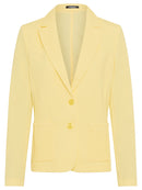 Plain Blazer - Sun Yellow