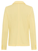 Plain Blazer - Sun Yellow