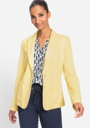 Plain Blazer - Sun Yellow