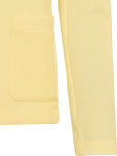 Plain Blazer - Sun Yellow