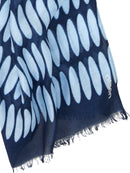 Striped Scarf - Ink Blue