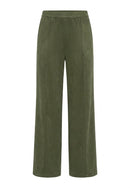 Casual Long Trousers - Olive Green