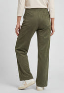 Casual Long Trousers - Olive Green