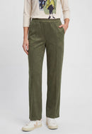Casual Long Trousers - Olive Green
