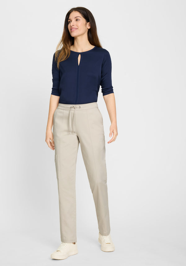 Casual Trousers - Caffe Latte