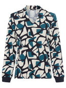 All Over Print T-Shirt - Ink Blue