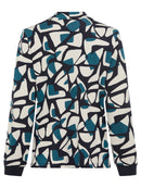 All Over Print T-Shirt - Ink Blue