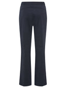 OlsenCropped Business Trousers - Ink Blue