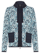 Contrast Pocket Cardigan - Light Teal