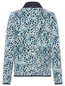 Contrast Pocket Cardigan - Light Teal