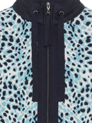 Contrast Pocket Cardigan - Light Teal