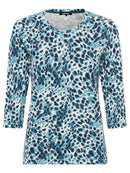 All Over Print T-Shirt - Light Teal