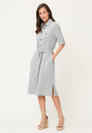 Neo Safari Dress - Khaki