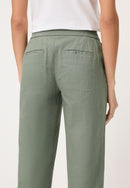 Neo Safari Cropped Trouser - Khaki