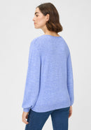 New Passion Round Neck Jumper - Cobalt Melange