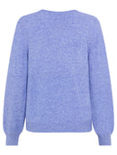 New Passion Round Neck Jumper - Cobalt Melange