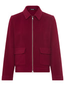 New Passion Zipped Cardigan - Boysenberry