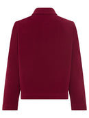 New Passion Zipped Cardigan - Boysenberry