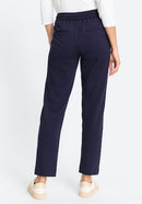 Crop Trousers - Ink Blue