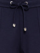 Crop Trousers - Ink Blue