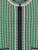 Long Sleeve Cardigan - Clover Green