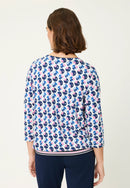 Refresh AOP 3/4 Sleeve T-Shirt - Peony Pink