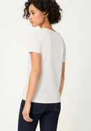Riviera Mood Print T-Shirt - Off White