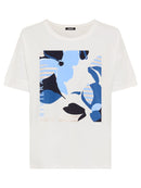 Riviera Mood Print T-Shirt - Off White