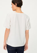 Riviera Mood Print T-Shirt - Off White