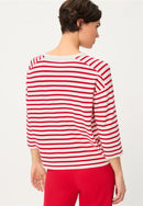Riviera Mood Round Neck Jumper - French Red