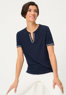 Riviera Mood Short Sleeve T-Shirt - Ink Blue