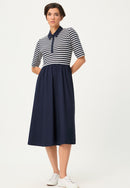 Riviera Mood Dress - Ink Blue