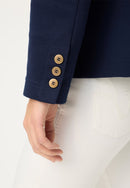 Plain Blazer - Ink Blue