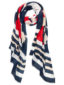 Riviera Mood Scarf - Ink Blue