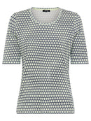 SpringGarden Print ShortSleeve Tee - Soft Mint