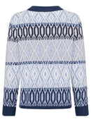 Long Sleeve Cardigan - Crystal Blue Melange