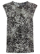 Urban Jungle Short Sleeve Blouse - Jungle Khaki