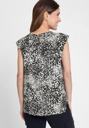 Urban Jungle Short Sleeve Blouse - Jungle Khaki