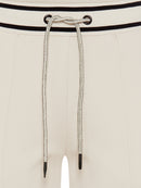 Cropped Trousers - Canvas Beige