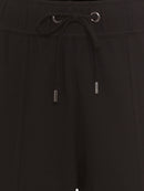 Cropped Trousers - Black