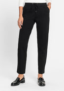 Cropped Trousers - Black
