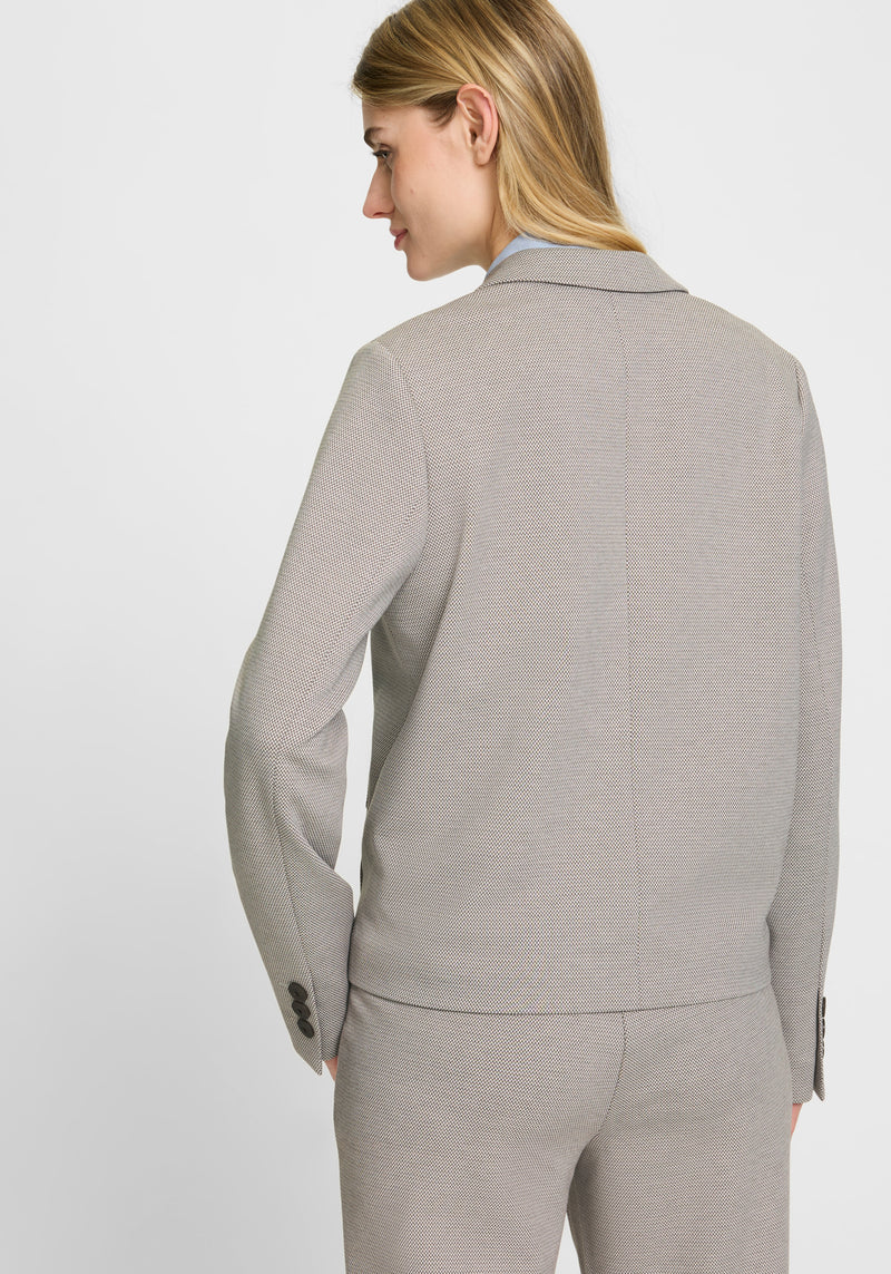 Button Jacket - Dark Taupe