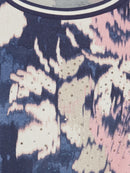 All Over Print T-Shirt - Indigo Denim